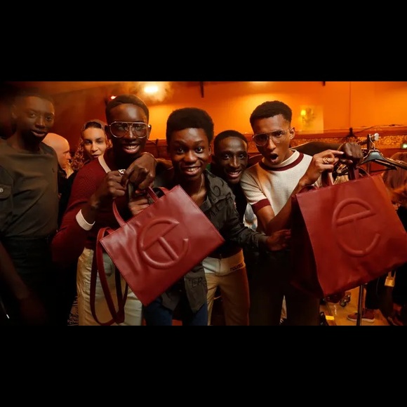 TELFAR Medium Shopper in Oxblood - Authentic - Picture 8 of 13